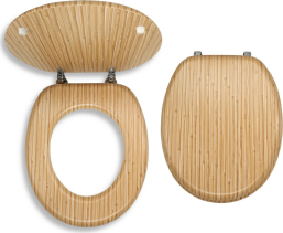 Novaservis Sedátko dýhované bambus MDF WC/BAMBUS