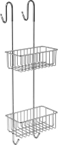 Aqualine CHROM LINE police do sprchy závěsná, 220x700x200 mm, chrom 37007