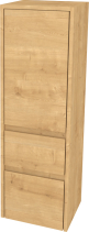 Mereo Opto koupelnová skříňka vysoká 125 cm, levé otevírání, Multidecor, Dub Arlington CN995LDARL