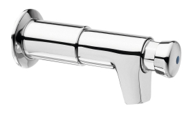 Silfra QUIK samouzavírací prodloužený nástěnný ventil pro umyvadlo, chrom QK24051