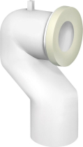 Bruckner Koleno 90 dopojení k WC, Offset, 110 mm 159.316.0