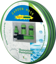 Novaservis 1/2" Zahradní sada, hadice 15m plast DY5115S