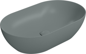 GSI PURA keramické umyvadlo na desku 60x37cm, agave mat 883404