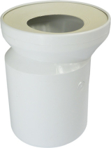 Aliaxis Česká republika s.r.o. Připojovací kus DN 100/D 110, 155 mm, s excentrickým hrdlem, ø 110 mm PR7096C (58206010000)