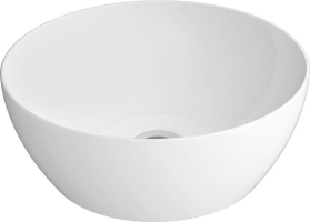 GSI PURA keramické umyvadlo na desku, průměr 42cm, bílá ExtraGlaze 885111