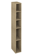 Sapho ESPACE otevřená policová skříňka 20x172x32cm, jilm bardini ESC100-1313