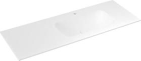 Sapho ARUBA umyvadlo, Rockstone, 180x51, 5cm, pravé, bílá mat AR180-B1R