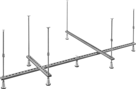 Polysan Nosná konstrukce pro asymetrickou vanu 170x100cm FR170100