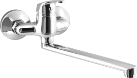 Aqualine AQUALINE 35 nástěnná baterie, rozteč 100mm, ramínko ploché, chrom 52021