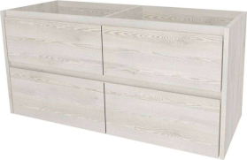 Mereo Opto, koupelnová skříňka 121 cm, Multidecor, White Loft Pine CN993SWLP1