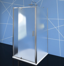 Polysan EASY LINE třístěnný sprchový kout 800-900x900mm, pivot dveře, L/P varianta, sklo Brick EL1638EL3338EL3338