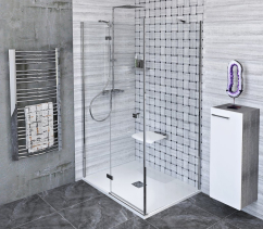 Polysan FORTIS obdélníkový sprchový kout 1500x1000 mm, L varianta FL1115LFL3510