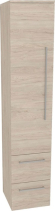 Mereo Bino, koupelnová skříňka vysoká 163 cm, levá, Multidecor, Light Rock Hickory CN697LRH1