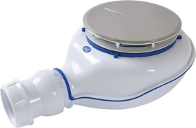 Aliaxis Česká republika s.r.o. Sifon pro sprchové vaničky Turboflow 2 s vylisovaným těsněním, Ø 90 mm PR6042C (0205700)