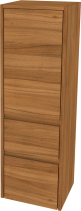 Mereo Opto koupelnová skříňka vysoká 125 cm, pravé otevírání, Multidecor, Ořech Dijon přírodní CN995PODP1