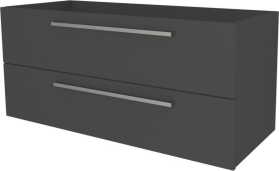 Mereo Bino, koupelnová skříňka 121 cm, Multidecor, Šedý antracit CN693SSEAN