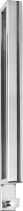 Ridder STYLE držák ručníků 400mm, nerez lesk 11122100