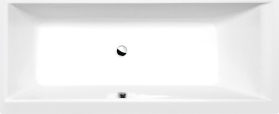 Polysan CLEO obdélníková vana 180x80x48cm, bílá 95611