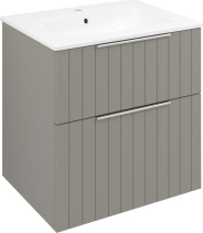 Sapho CIRASA umyvadlová skříňka 59, 2x64x46cm, agila strip CR601-4343S