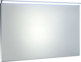 Aqualine BORA zrcadlo s LED osvětlením a vypínačem 100x60cm, chrom AL716