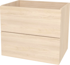 Mereo Ponte, koupelnová skříňka 61 cm, Multidecor, Javor Hard šampaňský CN290SJHS2