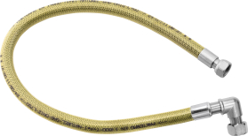 Novaservis Plynová připojovací hadice s kolínkem 1/2" MM-1,25m WGK1250