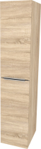 Mereo Mailo, koupelnová skříňka vysoká 170 cm, chrom madlo, Multidecor, Dub Bardolino CN594LPDBAR