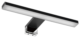 Sapho ESTHER 2 LED svítidlo, 6 W, 280x14x107 mm, IP44, černá E27679CI