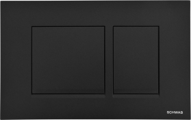 SCHWAB SCHWAB CERES ovládací tlačítko, 246x159 mm, černá mat P67-0190-0250