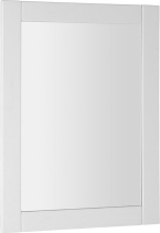 Aqualine FAVOLO zrcadlo v rámu 60x80cm, bílá mat FV060