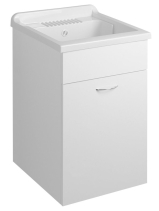 Aqualine Plastová výlevka se skříňkou 45x50 cm, včetně sifonu PI4550-01