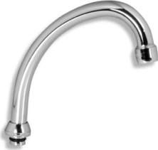 Novaservis Výtokové ramínko horní 16 cm chrom RAM1274,0