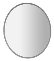 Sapho VISO kulaté zrcadlo s LED osvětlením ø 80cm VS080