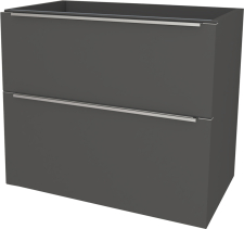 Mereo Mailo, koupelnová skříňka 61 cm, chrom madlo, Multidecor, Šedý diamant CN590SSEDD