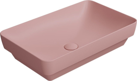 GSI PURA keramické umyvadlo na desku 60x38cm, blush mat 883724