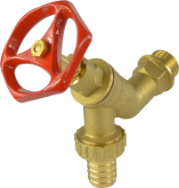 Klum Ventil uzavírací, výtokový, s nástavcem pro hadici, 1/2" PR8160