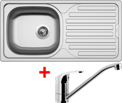 Nerezový dřez Sinks CLASSIC 860 5V+PRONTO CL8605VPRCL