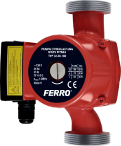 Novaservis Oběhové čerpadlo FERRO pro pitnou vodu 32-60/180mm 0302W