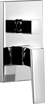 Aqualine RITMO podomítková sprchová baterie, box, 2 výstupy, chrom RT042