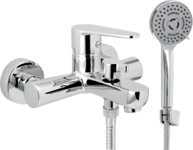 Novaservis Vanová nástěnná baterie Titania Fresh ECO, 150 mm, chrom 96021,0E