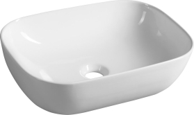 Aqualine Keramické umyvadlo na desku 46x34 cm, bílá 46341