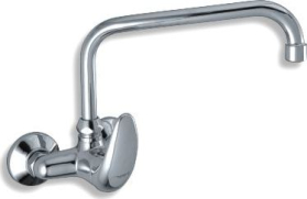 Novaservis Dřezová umyvadlová baterie 100 mm Metalia 55 chrom 55035,0