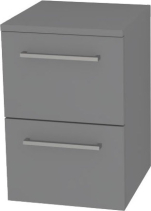 Mereo Bino koupelnová skříňka spodní 50 cm, Multidecor, Šedý Supermat CN694SEDA