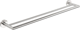 Sapho X-STEEL dvojitý držák ručníků 600mm, nerez mat XS403