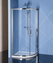 Polysan EASY čtvrtkruhová sprchová zástěna 1200x900mm, L/R, čiré sklo EL2715