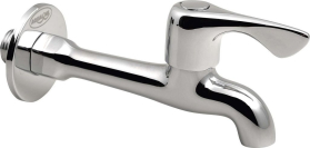 Aqualine Nástěnný ventil 1/2", dlouhý, chrom ZY12062