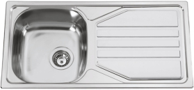 Nerezový dřez Sinks OKIO 860 V 0,5mm leštěný RDOKL8604355V