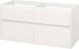 Mereo Opto, koupelnová skříňka 121 cm, bílá CN913S