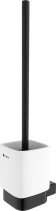 Nimco KIBO černá Toaletní WC kartáč Ki-14094KN-90