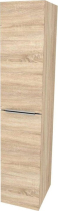 Mereo Mailo, koupelnová skříňka vysoká 170 cm, chrom madlo, Multidecor, Dub Bardolino CN594LPDBAR